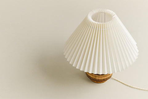 Vintage Brown West German Style Ceramic Lamp