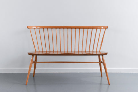 Vintage Ercol Love Seat Model 450 by Lucian Ercolani