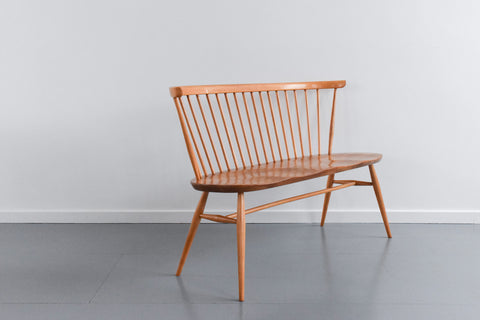 Vintage Ercol Love Seat Model 450 by Lucian Ercolani