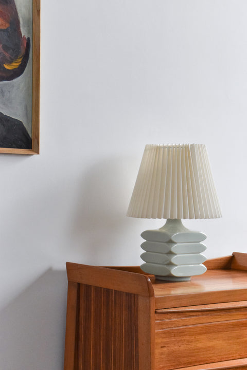 Vintage Facette Table Lamp Base for German Steuler by Cari Zalloni