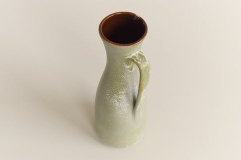 Vintage Green West German Vase by Carstens Tonnieshof