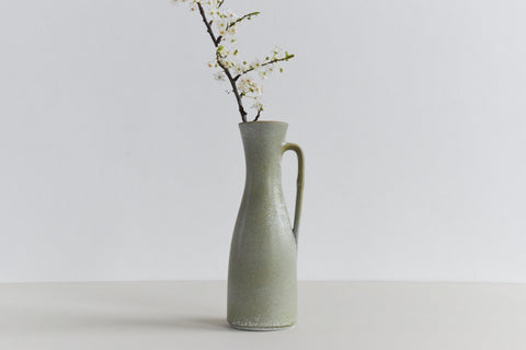 Vintage Green West German Vase by Carstens Tonnieshof