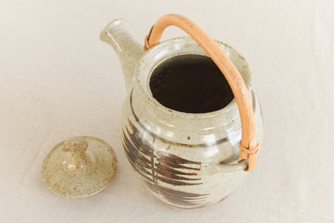 Vintage Japanese Style Studio Pottery Tea Pot