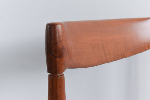 Vintage Pair of Teak Dining Chairs by H.W. Klein for Bramin