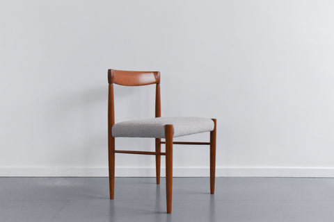 Vintage Pair of Teak Dining Chairs by H.W. Klein for Bramin