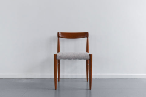 Vintage Pair of Teak Dining Chairs by H.W. Klein for Bramin