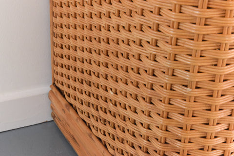 Vintage Rattan Chest of Drawers