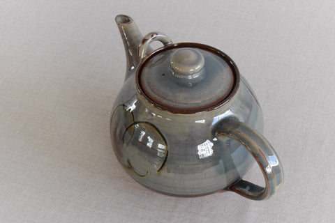 Vintage Rustic Ceramic Studio Pottery Teapot by Taena Pottery / Margaret Leach