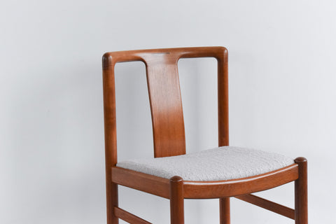 Vintage Set of Four Teak Dining Chairs