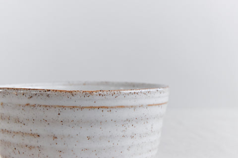 Vintage Set of Six Small Rustic Studio Pottery Bowls