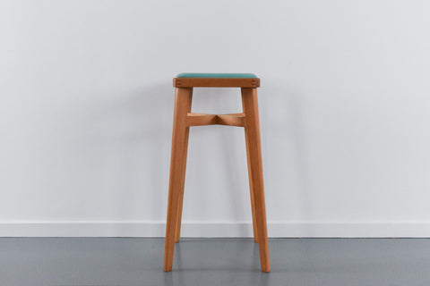 Vintage Single 1960s Wooden Bar Stool by Stoe