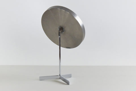 Vintage Small Silver Chrome Table Top Vanity Mirror by Durlston Designs Ltd.