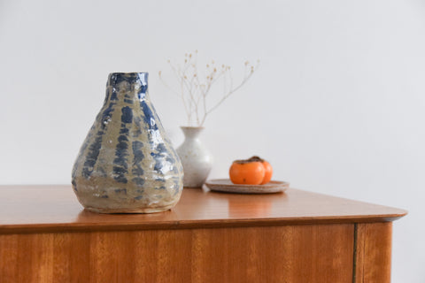 Vintage Studio Pottery Ceramic Vase / Bottle