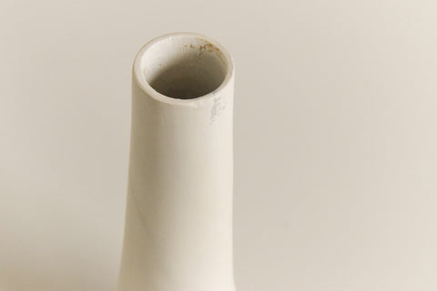 Vintage Tall Sculptural Stone Vase / Vessel