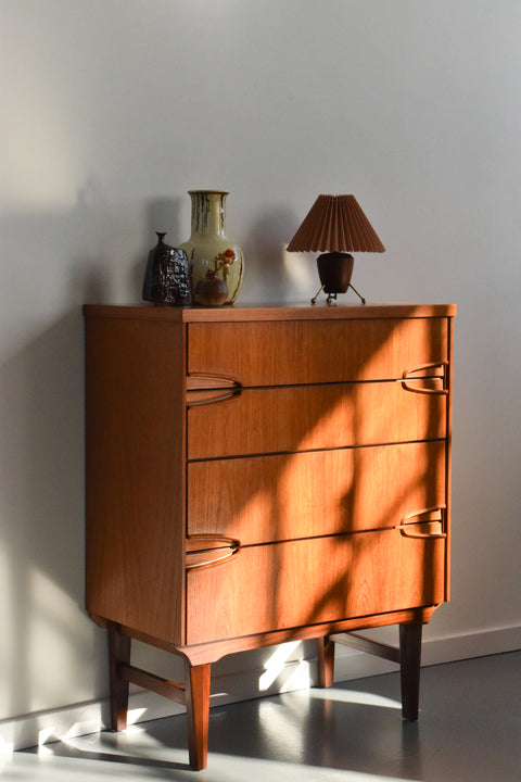 Vintage Teak Chest of Drawers by Remploy