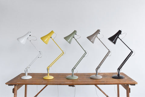 Vintage Herbert Terry & Sons Apex 90 Anglepoise Lamps 