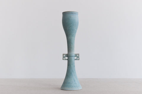 Vintage Tall Vase / Sculpture by Studio Potter Chris Lucas