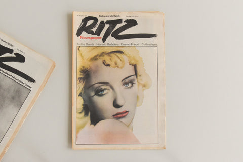 Vintage Ritz Newspaper / Magazine No. 36 Dated 1979 Bailey and Litchfield