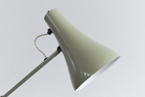 Vintage Sage Green Anglepoise Lamp by Herbert Terry & Sons
